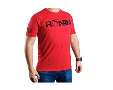 Ronin Tactics 'Vintage' T-Shirt (Vintage Red, L Size) 0