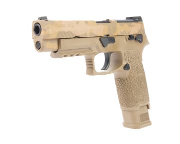 RWC SIG AIR P320 M17 GBB Airsoft Pistol (Cerakote Sand Dance) Stippling Type A 0