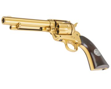 RWC Umarex Revolver SAA.45 CO2 Revolver (Police Version) - Cerakote FX Gold