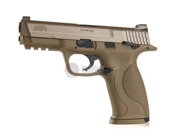 TOKYO MARUI M&P9 V CUSTOM GREEN GAS AIRSOFT PISTOL - FDE
