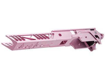 Dr. Black Tokyo Marui Hi Capa GBB Frame (CNC Aluminum, 4.3 inch, Type 1) - Pink 0