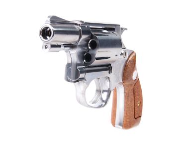 TANAKA S&W M60 .38 SPECIAL 2 INCH VER. 2.1 GAS REVOLVER - SILVER