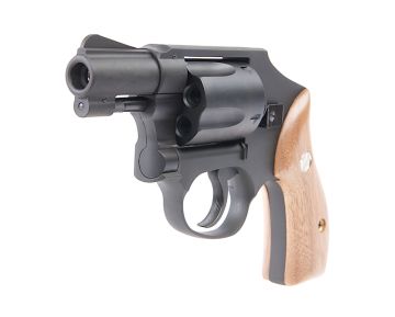 TANAKA S&W M40 CENTENNIAL 2 INCH 1966 EARLY HEAVY WEIGHT GAS REVOLVER - BLACK