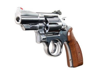 TANAKA S&W M66 2.5INCH VER.3 GAS REVOLVER - SILVER