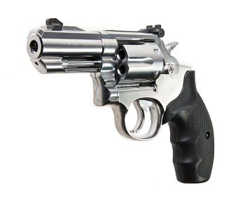TANAKA S&W M66 PERFORMANCE CENTER PC 3 INCH F-COMP VER.3 GAS REVOLVER - SILVER