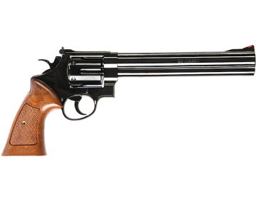 TANAKA S&W M29 CLASSIC 8 INCH STEEL FINISH VER.3 GAS REVOLVER - BLACK
