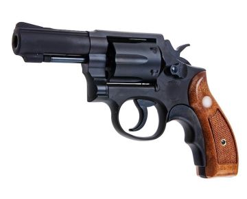 TANAKA S&W M13 FBI SPECIAL HEAVY WEIGHT VER.3 GAS REVOLVER - BLACK