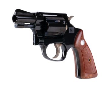 Tanaka S&W .38 Chiefs Special (Pre-M36) 2 inch Square Butt 'Joker Model' Steel Finish Ver. 2 Model Gun