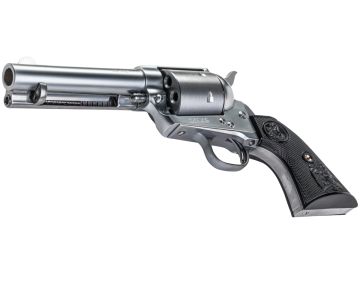 Tanaka Colt SAA 2nd 4-3/4inch Pegasas II Gas Revolver (Non Fluted Cylinder) - Stainless Finish