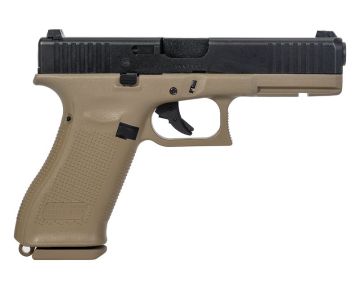 Umarex Glock 17 Gen 5 GBB Airsoft Pistol (French Army Version) w/ Real Glock Case & Back Strap (by VFC)