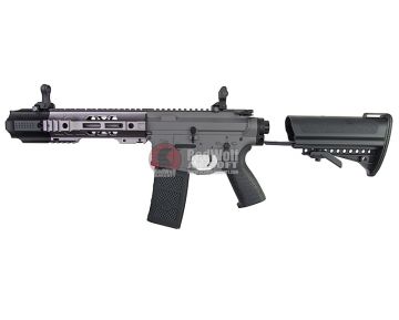 EMG Salient Arms Licensed GRY AR15 (M4) CQB (HPA) - Gray (by G&P)
