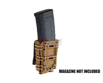 GK Tactical 0305 Kydex Single Stack 556 Magazine Carrier - Coyote Brown