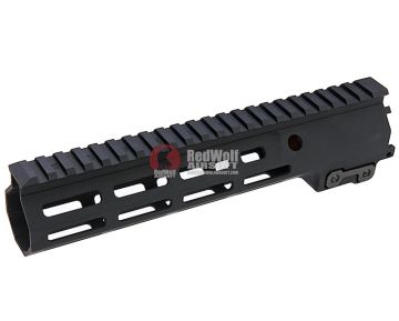 Angry Gun Aluminum MK16 M-Lok 9.3 inch Rail Airsoft Version for AEG/ GBB/ PTW (Sopmod Block III) - Black