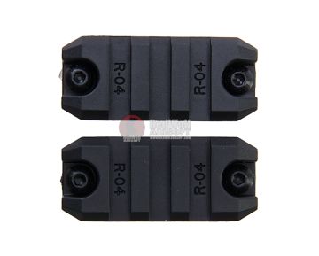 ARES Amoeba 2 inch Plastic Key Rail System for M-Lok System (2pcs / Pack) 1