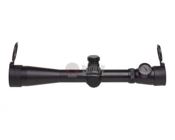 AIM-O Rifle Scope 3.5-10x40E-SF (Red / Green Reticle) - BK
