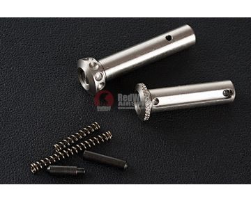 Alpha Parts Systema PTW Receiver Pin (CNC Stainless, Type B) Compatible with M4 GBBR - Silver