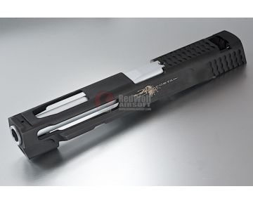 Airsoft Surgeon Cybergun M&P9 Full Size Chris Costa Steel Custom Slide 5 inch