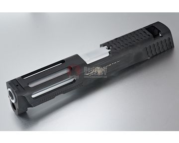 Airsoft Surgeon Cybergun M&P9 Full Size Chris Costa Steel Custom Slide 4.25 inch