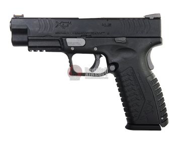 WE XDM 4.5 inch Green Gas Airsoft Pistol (Licensed by Springfield Armory) - Black
