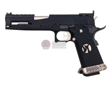 AW Custom HX22 Gold Standard IPSC Shooting GBB Airsoft Pistol - Black 1