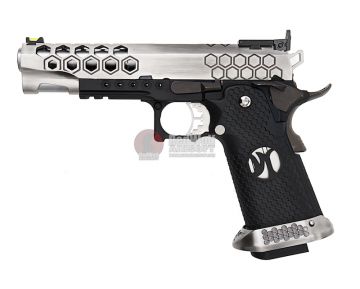 AW Custom HX25 Hi Capa Airsoft GBB Pistol - Silver