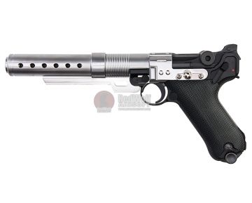 Tanaka Luger P08 GBB Airsoft Pistol (6 inch, Heavy Weight) | RedWolf