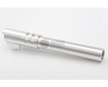 Enigma Aluminum Nowlin 45ACP Outer Barrel for Tokyo Marui MEU Series GBB - Silver