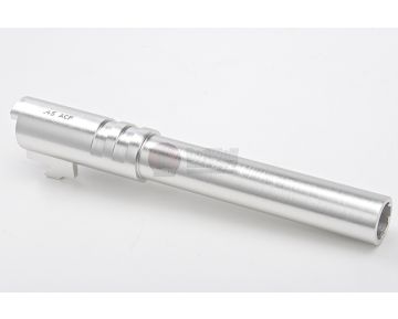 Enigma Aluminum .45 ACP Outer Barrel for Tokyo Marui MEU Series GBB - Silver