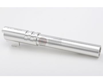 Enigma Aluminum SA .45 Auto Outer Barrel for Tokyo Marui MEU Series GBB - Silver