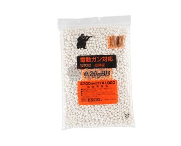 Excel 6mm Airsoft BBs (0.20g 3700rds)
