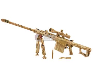 Blackcat Airsoft 1/4 Scale Mini Model Gun M82A1 (Scale 1:4) - Tan