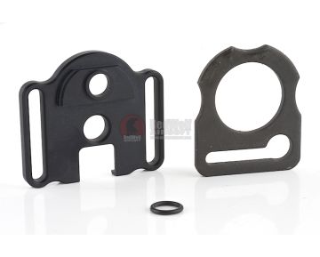 Blackcat Airsoft CNC Ambi. Slot End Plate Adapter Set for Tokyo Marui M870 