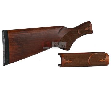 CAW Old B Wood Stock for Tokyo Marui M870 