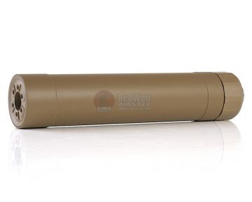 Crusader TR45S Silencer w/ 16mm (CW) & 14mm (CCW) Adapter - TAN