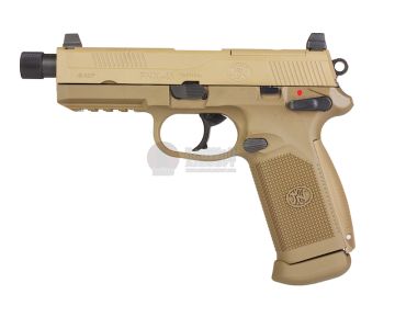 Cybergun FN Herstal FNX-45 Tactical Airsoft Gas Blowback Pistol (by VFC) - TAN