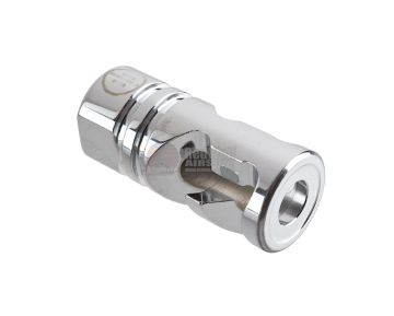 Madbull DNTC Compensator (Chrome Silver, 14mm CCW) 1