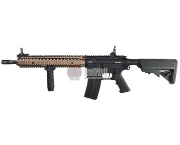 G&P M4 Daniel Defense AEG Airsoft Rifle - Sand on Black