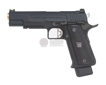 EMG SAI 2011 Hi Capa 5.1 DS GBB Airsoft Pistol - Black (by AW Custom)