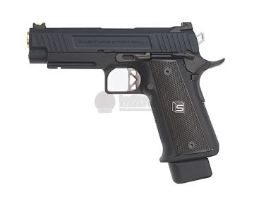 EMG SAI 2011 Hi Capa 4.3 DS GBB Airsoft Pistol - Black (by AW Custom)