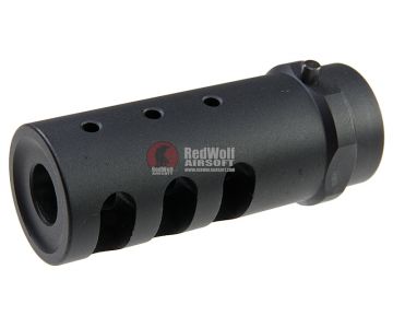 ARES M4 Flash Hider (14mm CW, Aluminum) for Blast Shield -Type A