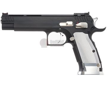 Gunsmith Bros GB01 TF Aluminum 5.5 inch GBB Airsoft Pistol - Black