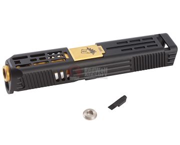 Guns Modify Aluminum Slide with Stainless (Nitride Gold) Barrel Set for Tokyo Marui Model 26 LW Style