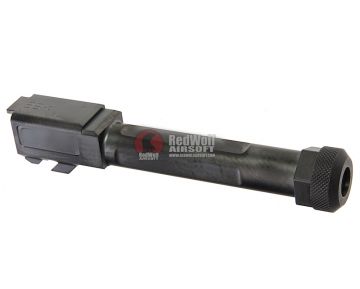 Guns Modify CNC SA Stainless Steel Threaded Barrel w/Inner Barrel for TM G19-Nitride Black(6.03/L97mm)