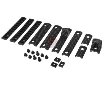 G&P URX III Rail Cover Set (S) - BK