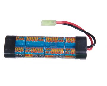 G&P 9.6v 1600mAh Mini Type Battery (Ni-MH / Small Type Tamiya)