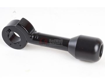 ARES Striker Cocking Handle (Zine Alloy CNC, Type 1) - Gloss Black