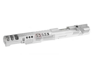 Gunsmith Bros CNC Aluminum Limcat Razorcat Open Slide Set for Tokyo Marui Hi Capa 5.1 - Silver
