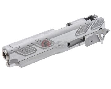 Gunsmith Bros CNC Aluminum PT Style Standard Set for Tokyo marui Hi-Capa Series - Silver