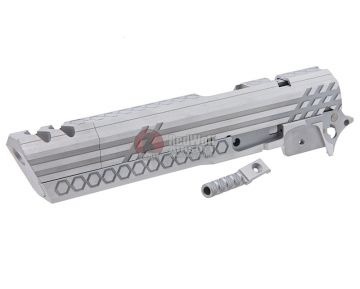 Gunsmith Bros CNC Aluminum Smoking Holes Standard Set for Tokyo Marui Hi-Capa Series - Silver