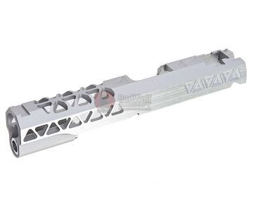 Gunsmith Bros CNC Aluminum Libra Standard Slide for Tokyo Marui Hi-Capa 5.1 - Silver